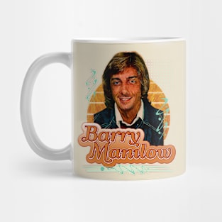 Barry Manilow \\ Retro Art Mug